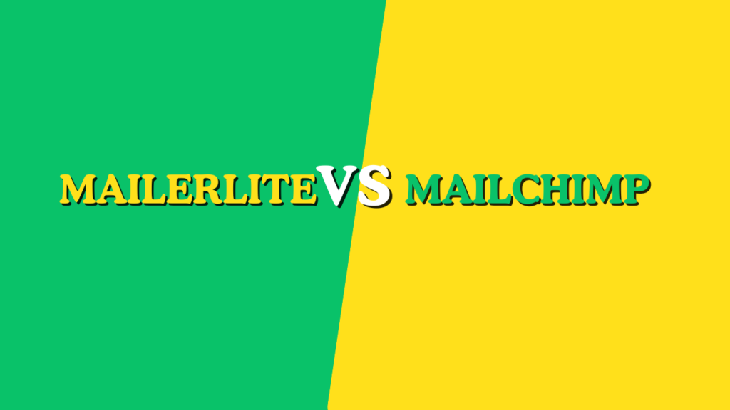 MailerLite vs Mailchimp