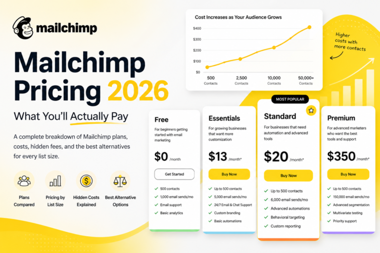 mailchimp pricing